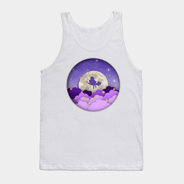 Witch's Adventure Tank Top by The Maple Latte Shop